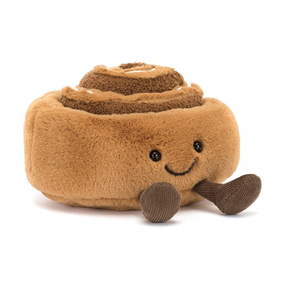 ジェリーキャット　Amuseables Cinnamon Bun パン Jellycat Amuseables Cinnamon Bun A4CNB – Crocus & Ivy Interiors