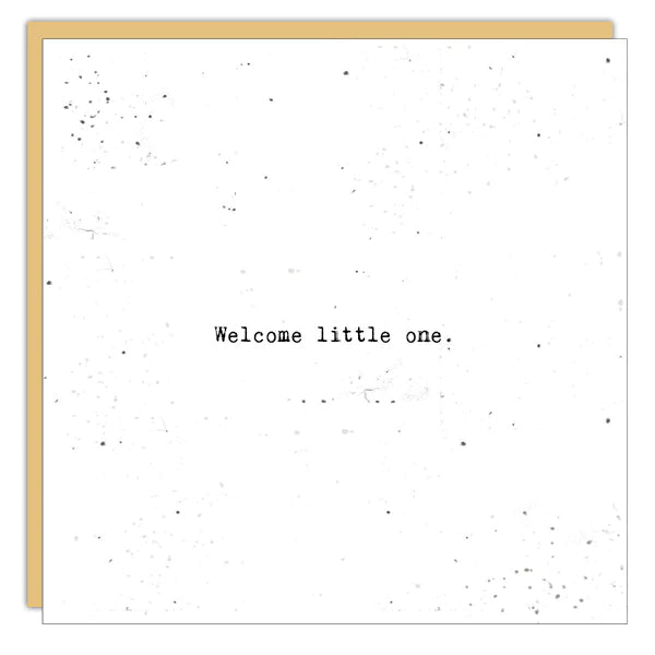 Cedar Mountain Card - Welcome Little One