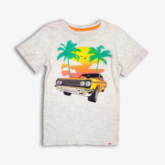 Appaman Boys Graphic Tee  D1T10-CLH  Cloud Heather