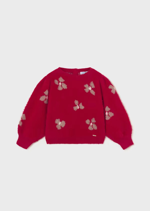 Mayoral Baby Girl Crewneck Sweater  2310-27  Rojo *