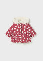 Mayoral Baby Girls Reversible Coat  2407-89  Marsala