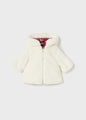 Mayoral Baby Girls Reversible Coat  2407-89  Marsala