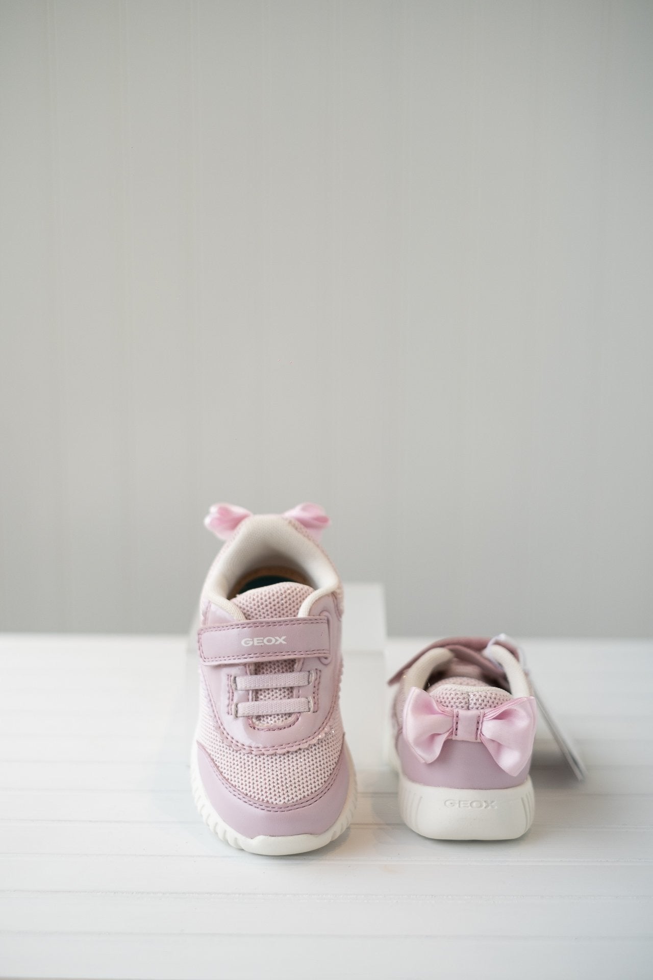 Geox Girls Pink Sneaker Patent/Mesh B021XC *