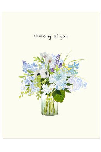 *Lavender Blue Thinking of You Card