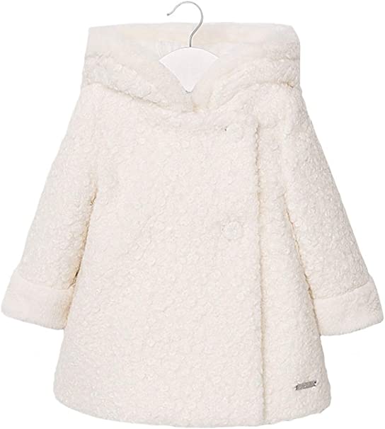 Mayoral Baby Girl Dress Coat     2409-73    Crema *