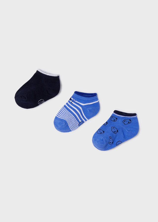 Mayoral Baby Boy 3 Pk. Sock Set 10173-27 Lavanda