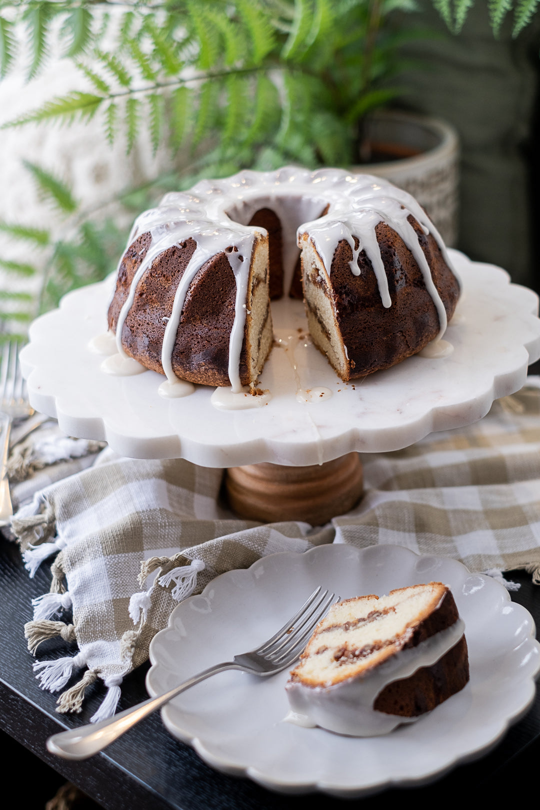 Cinnamon Pecan Coffee Cake