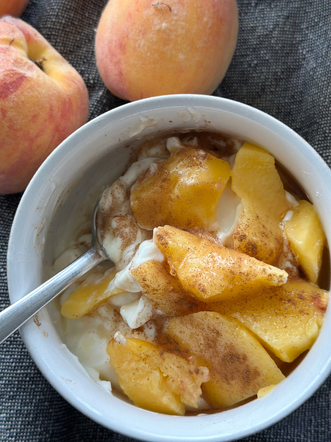 Peach Perfect Yoghurt Bowl