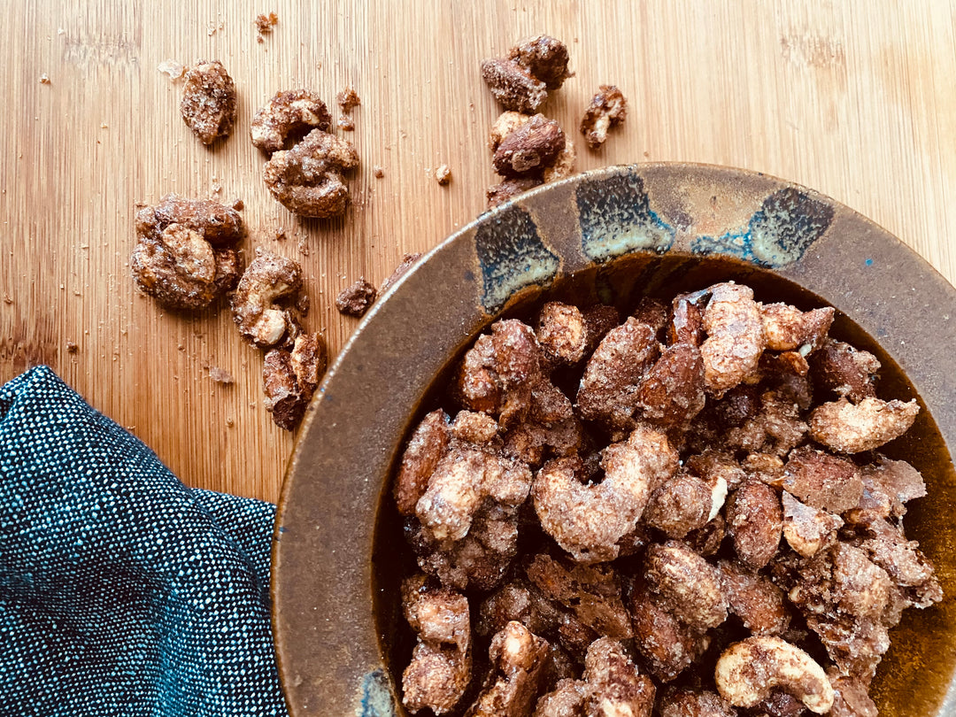 gourmet village cinnamon glazed nuts