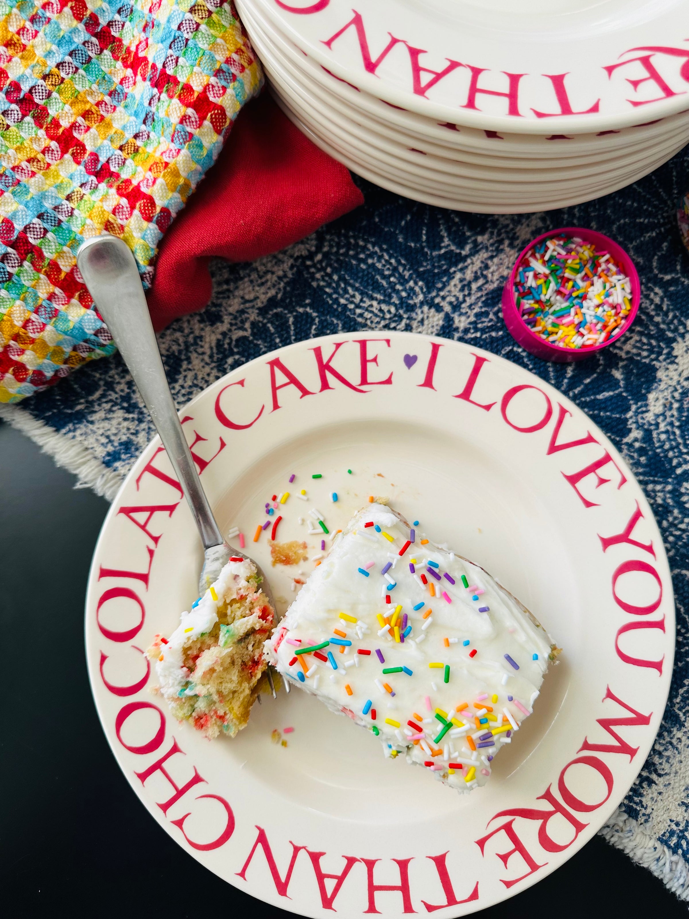 Cake is always a good idea!