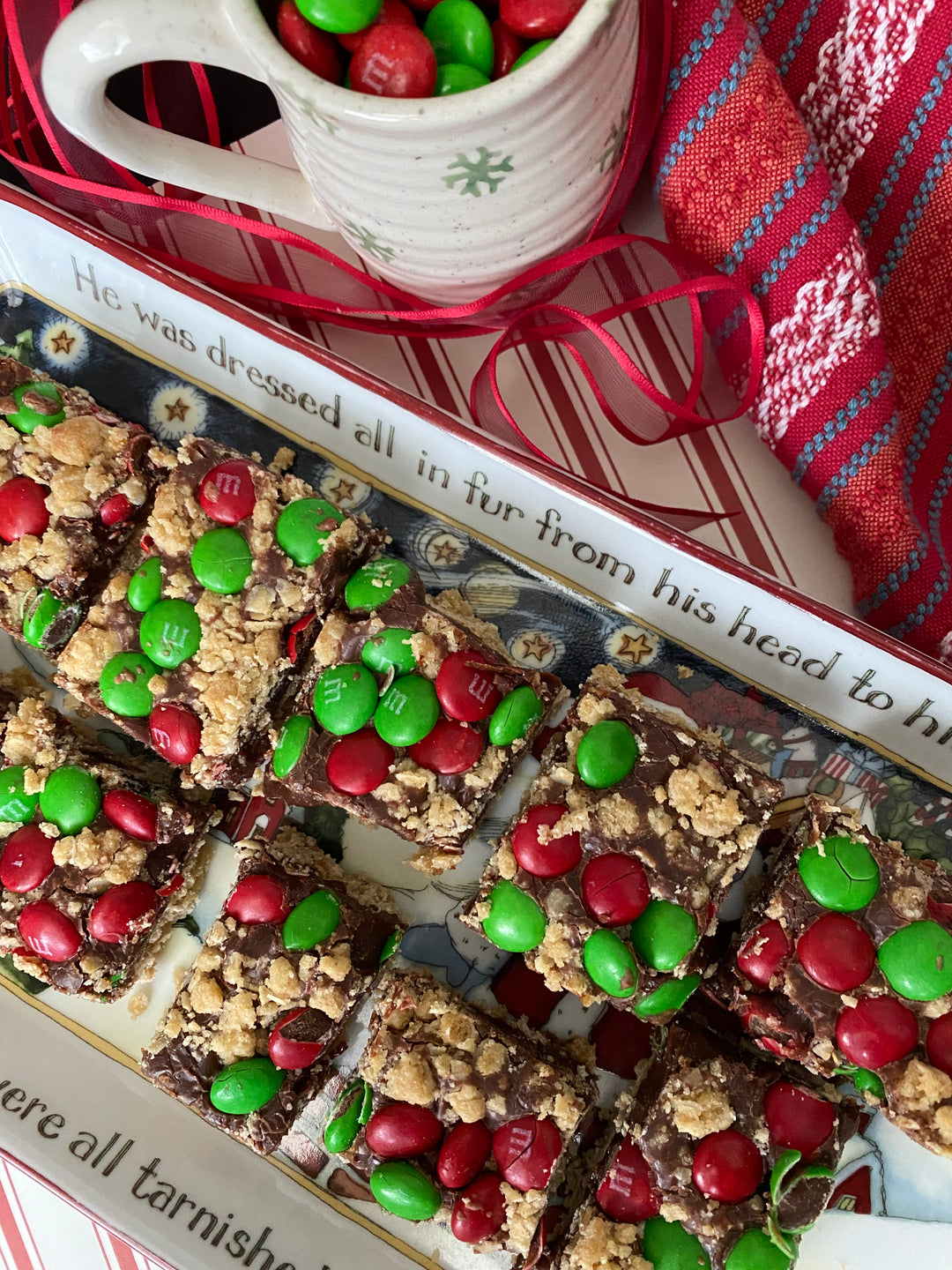 Chocoate Fudgy Oatmeal Bar - Need We Say More?