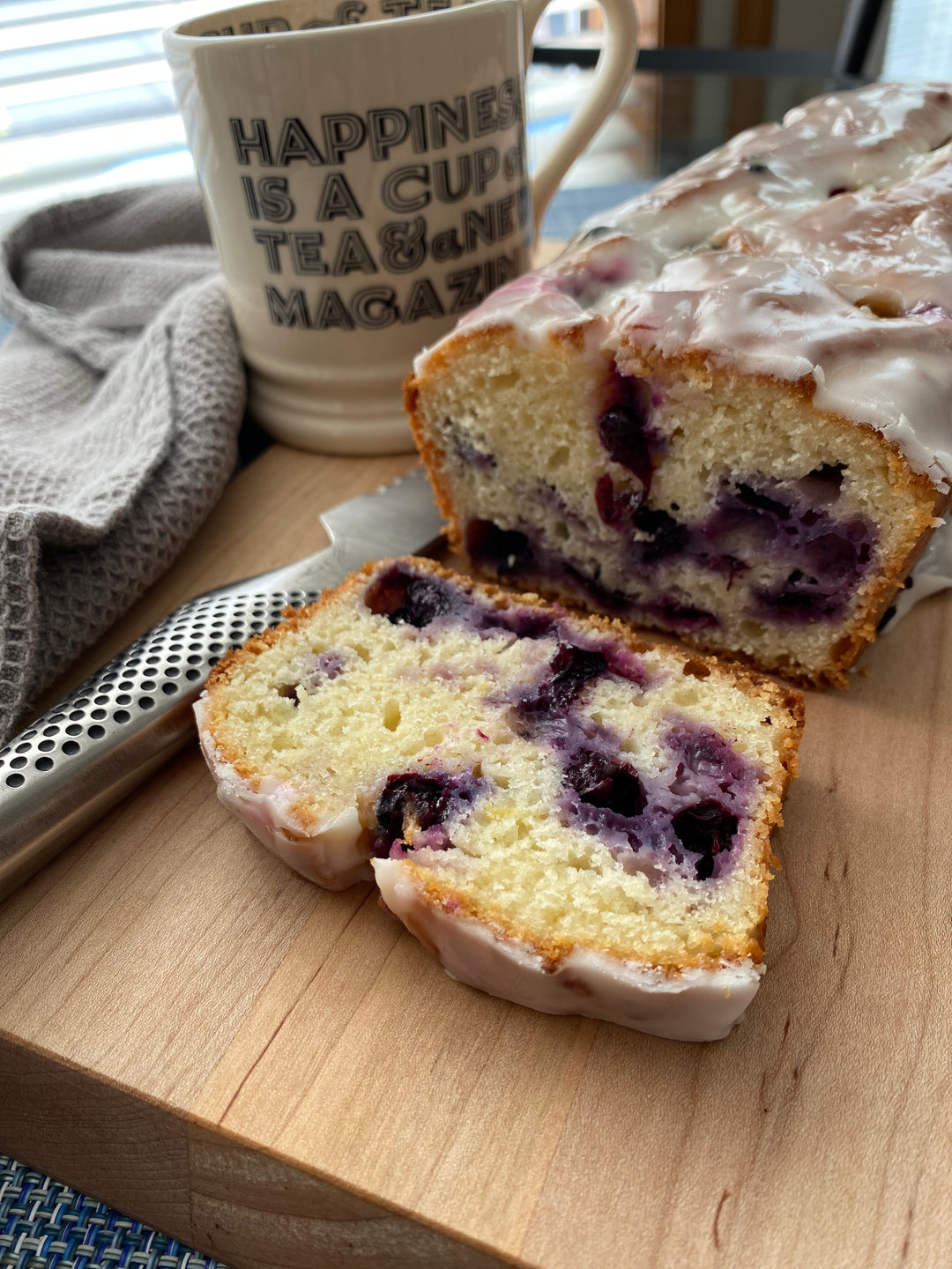 Lemony Blueberry Happiness;)