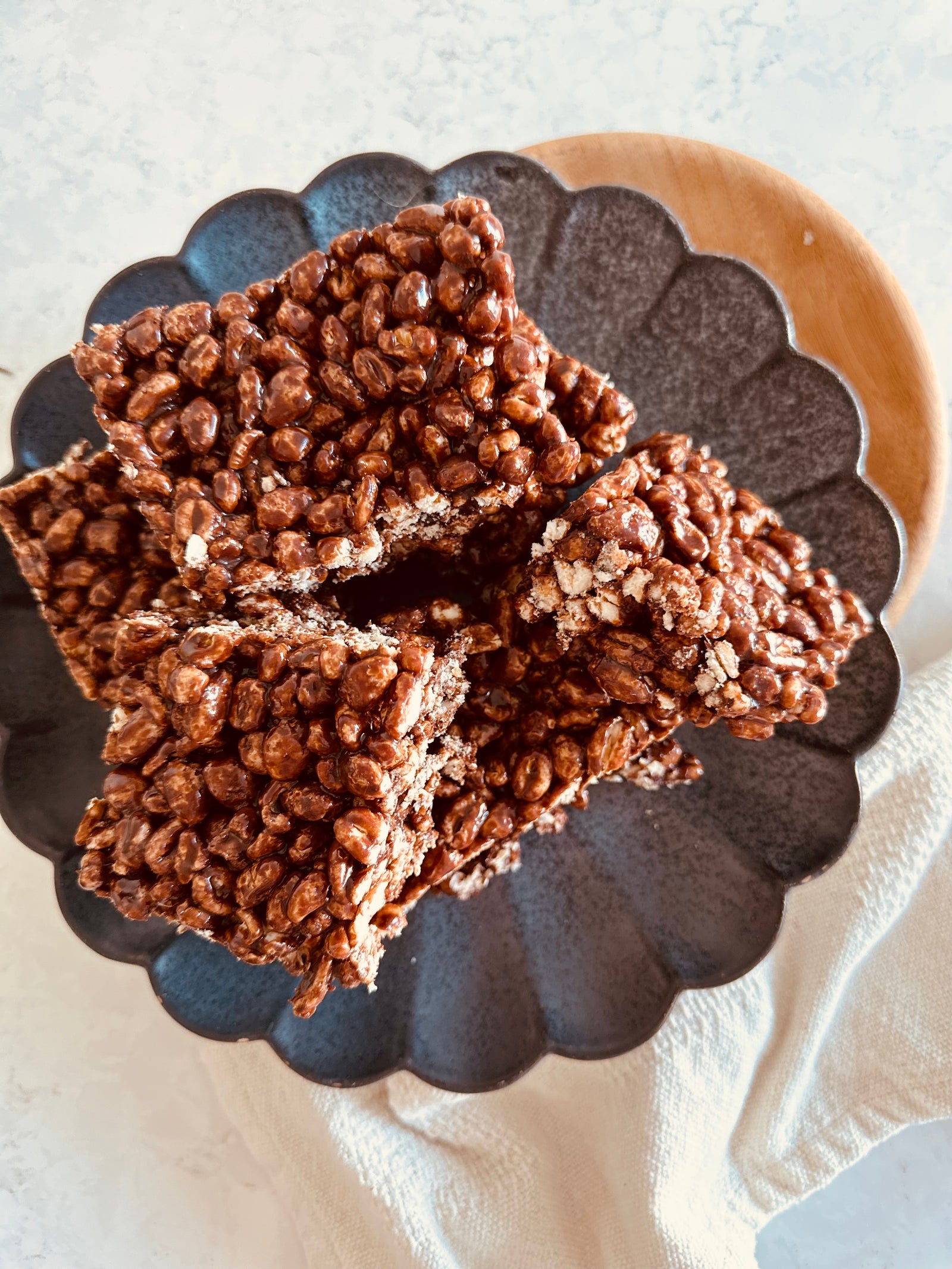 A Twist on the Classic Puffed Wheat Cake