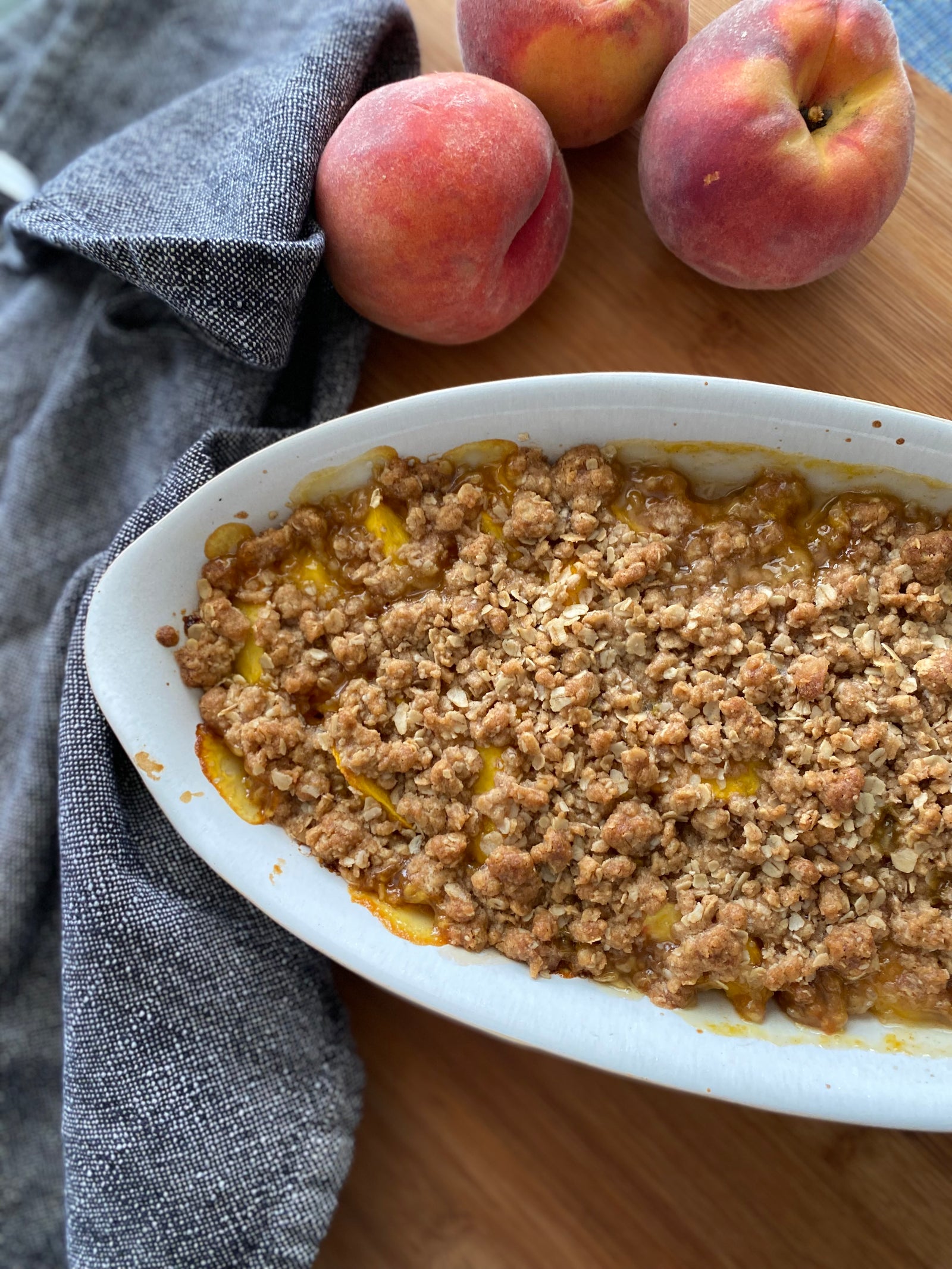 A good Fruit Crisp is never a Bad Idea