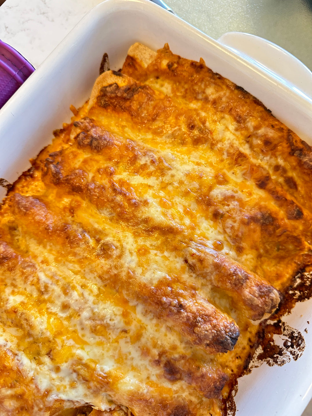 Super Fast, Super Easy Chicken Enchiladas For Busy Nights