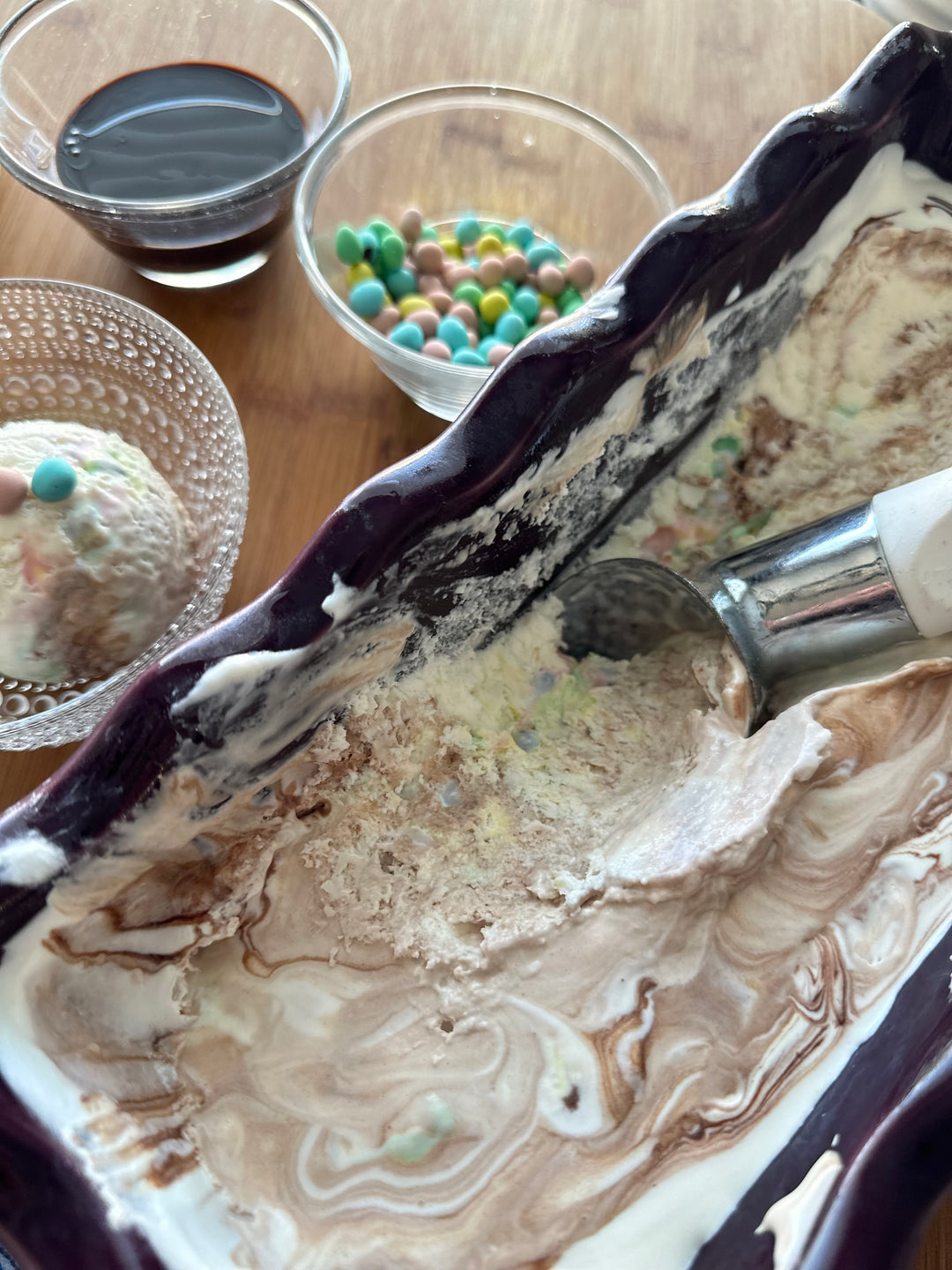 No Churn Mini Egg Ice Cream - Such a Good Idea:)