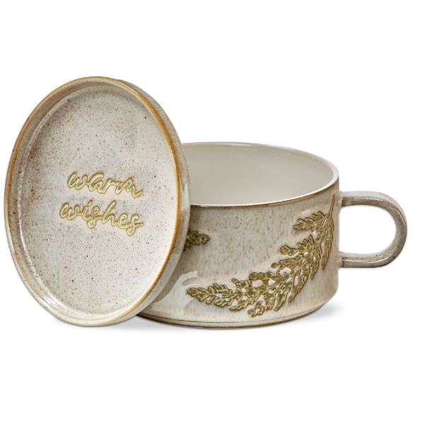 Tag Warm Wishes Soup Mug & Lid G15541