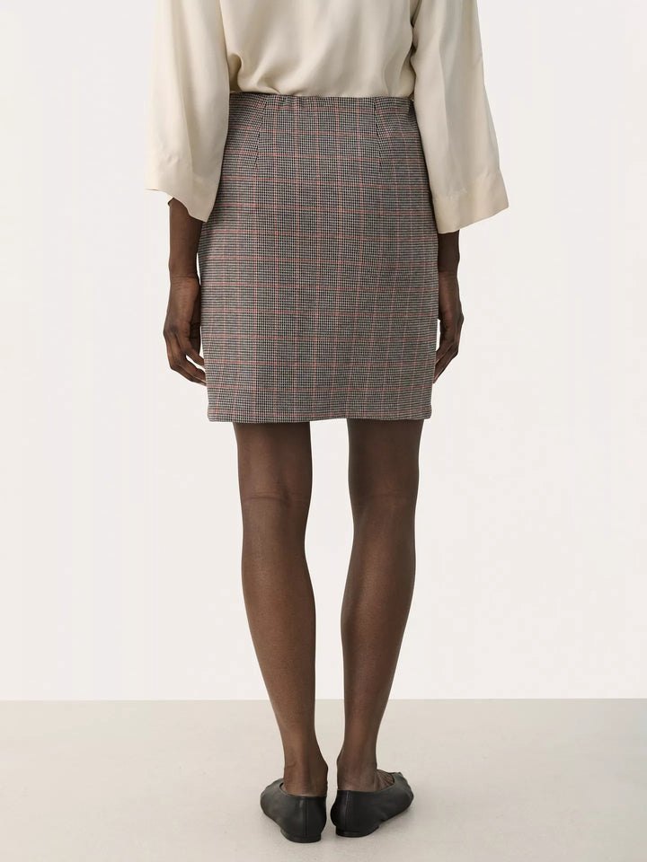 Part Two Corinne Skirt 30308005 Red Check