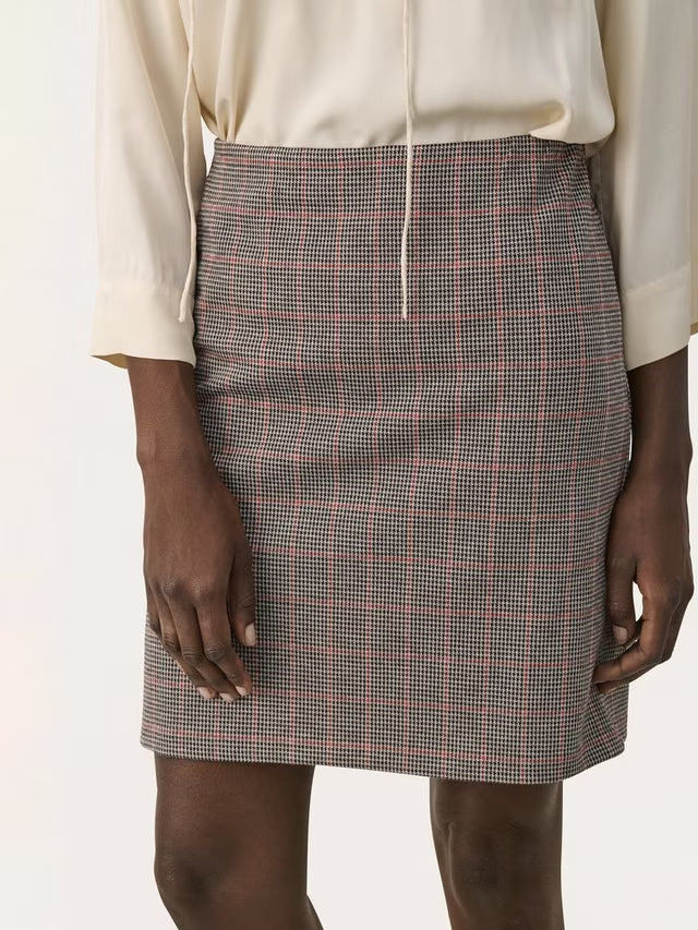Part Two Corinne Skirt 30308005 Red Check