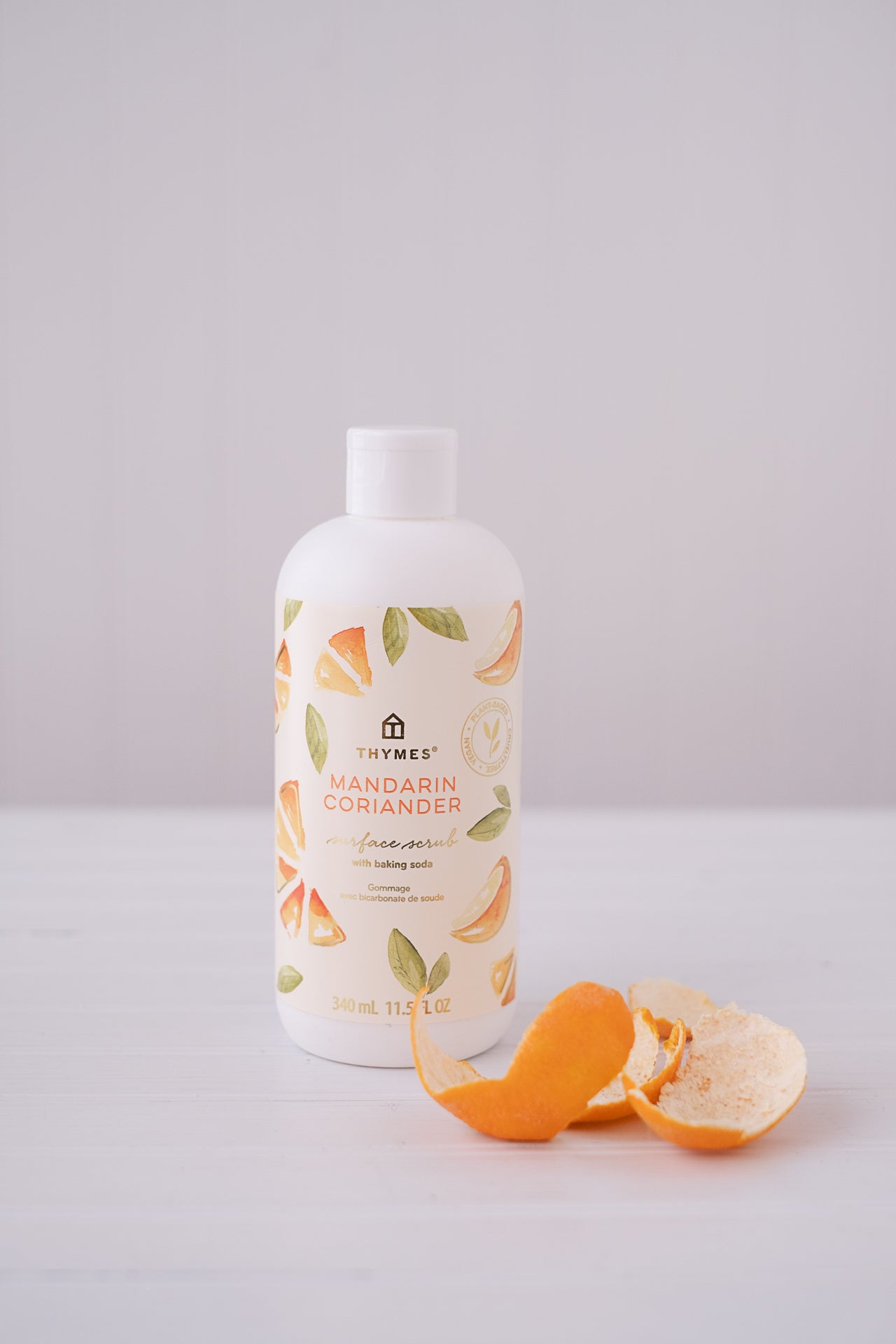 Thymes Mandarin Coriander Surface Scrub 11.5fl*
