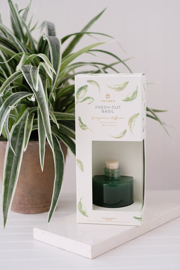 Thymes Fresh Cut Basil Petite Diffuser*