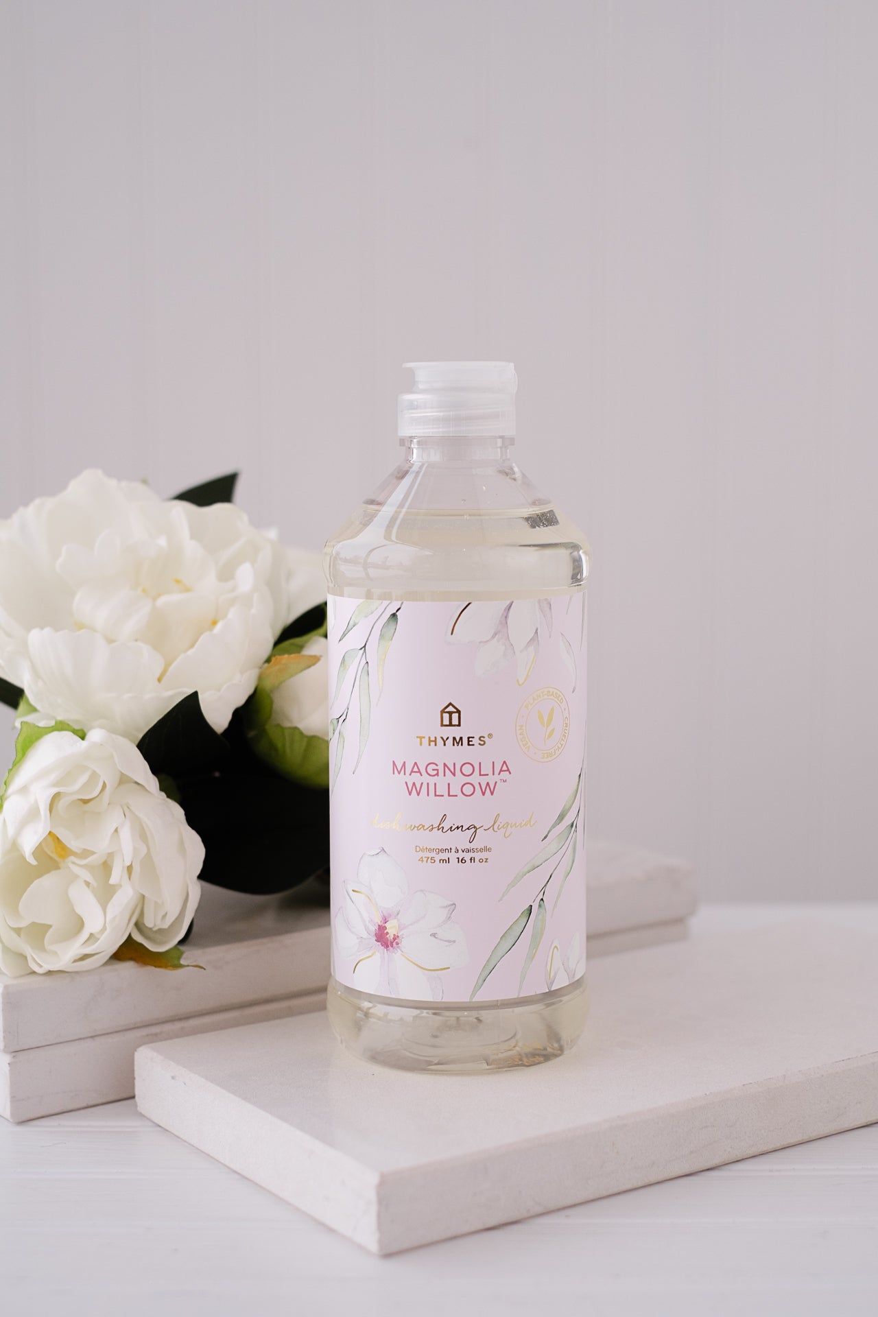Thymes Magnolia Willow Dishwashing Liquid - 16 oz.*