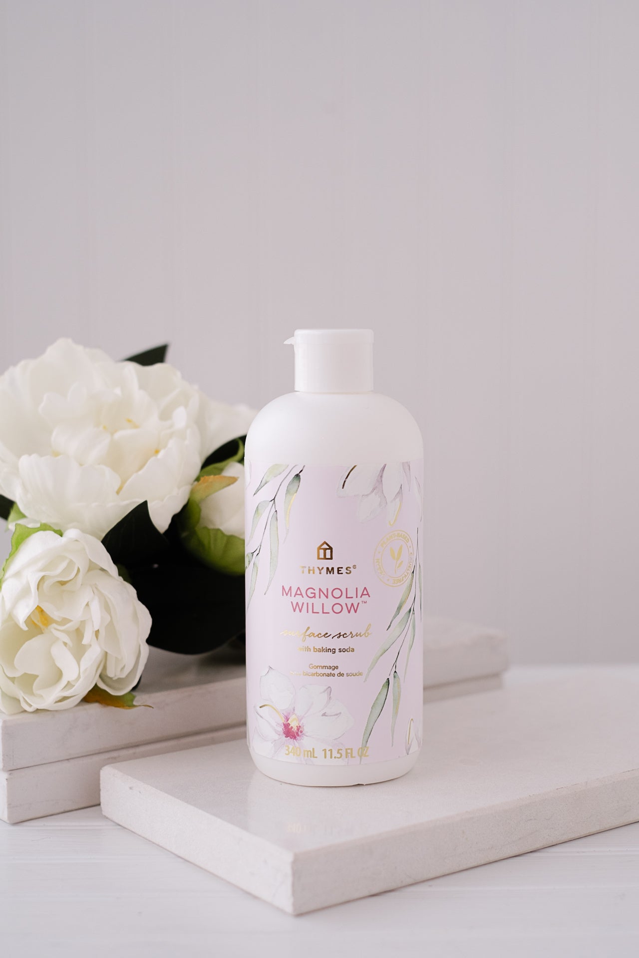 Thymes Magnolia Willow Surface Scrub 11.5fl*