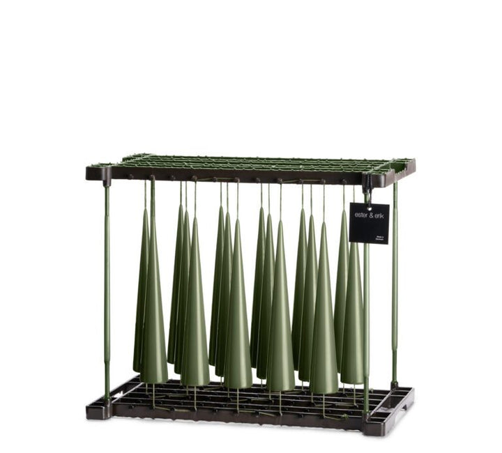 Ester & Erik Lacquered Cone Candles  -  9.75"