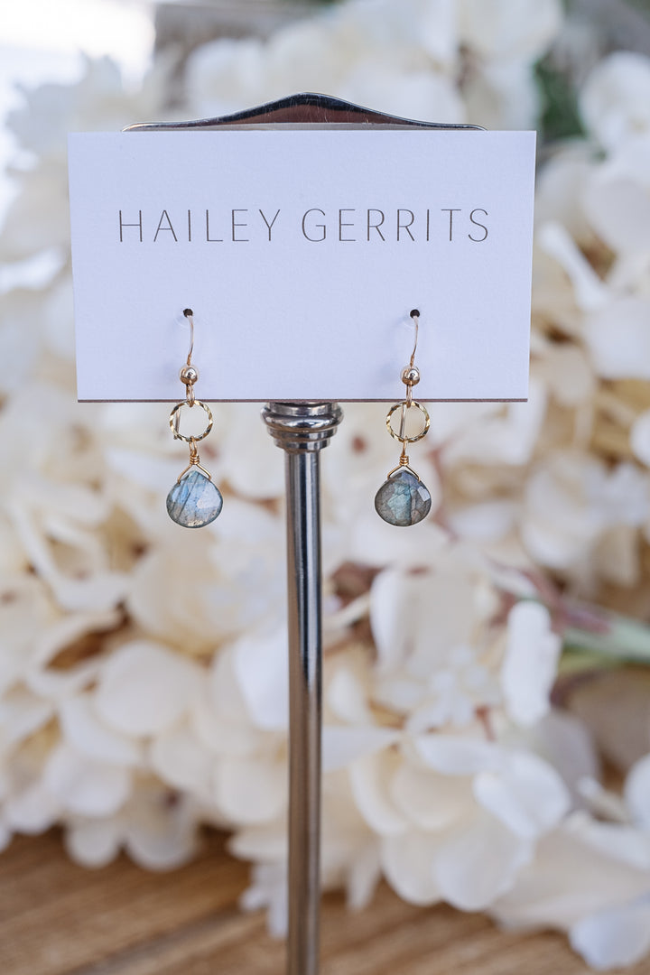Hailey Gerritts Sidra Labradorite Earrings E01LB