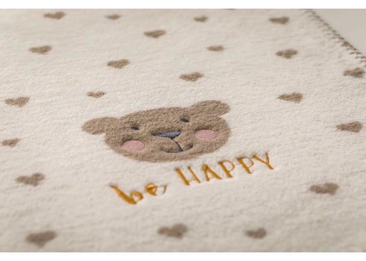 Fussenegger Mila Baby Blanket Be Happy