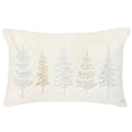 Harman Cushion with Frosted Metallic Trees