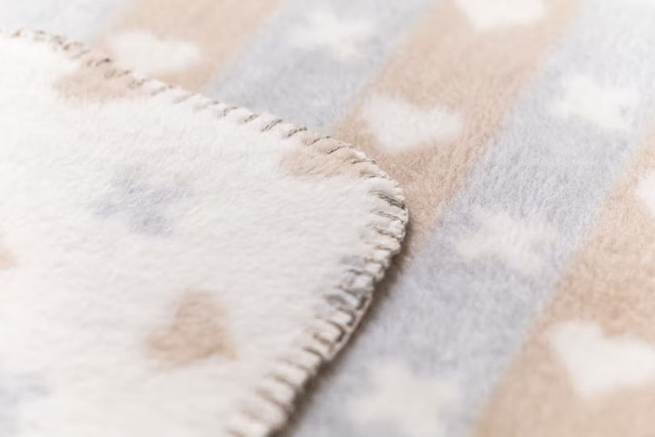 Fussennegger Toddler Blanket Hearts & Crosses 02546005