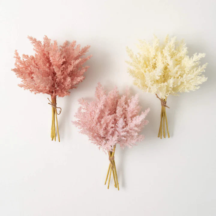 Sullivans Faux Preserved Plume Bush 02873BH