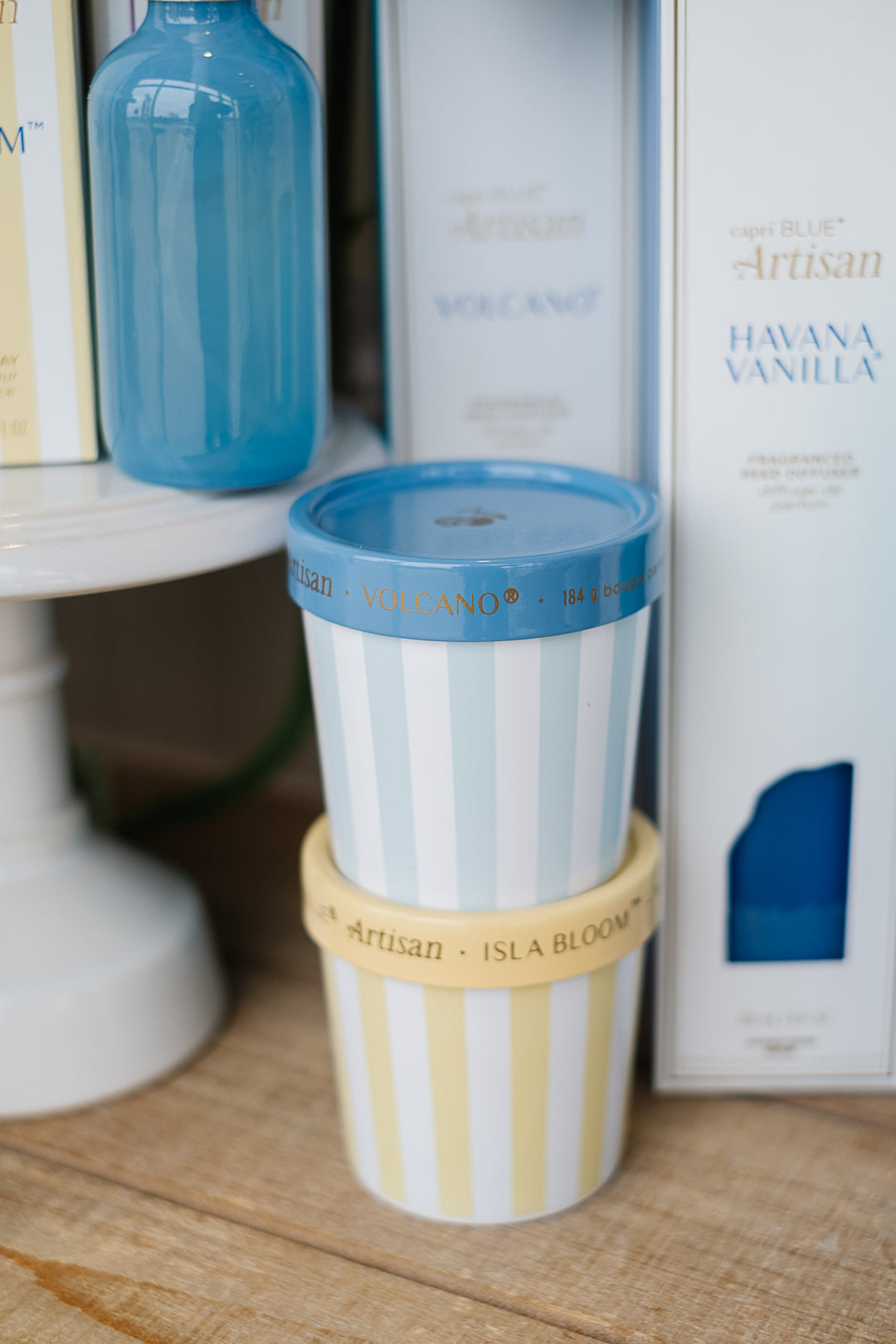 Capri Blue Aritisan Caffe Capri Gelato Cup Candle  -  Volcano