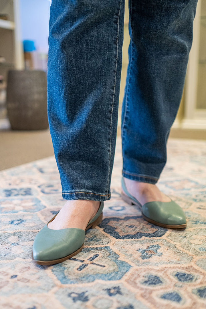 Bueno Bronx Sandal  -  Seafoam