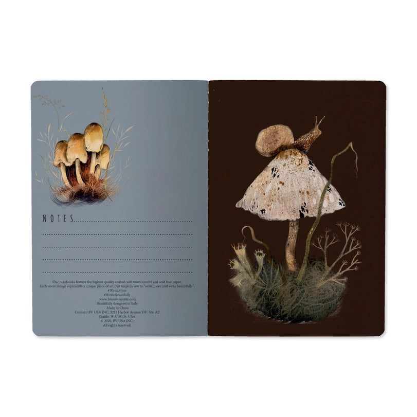 Bruno Visconti Notebook - Mushroon Dreams 505/80