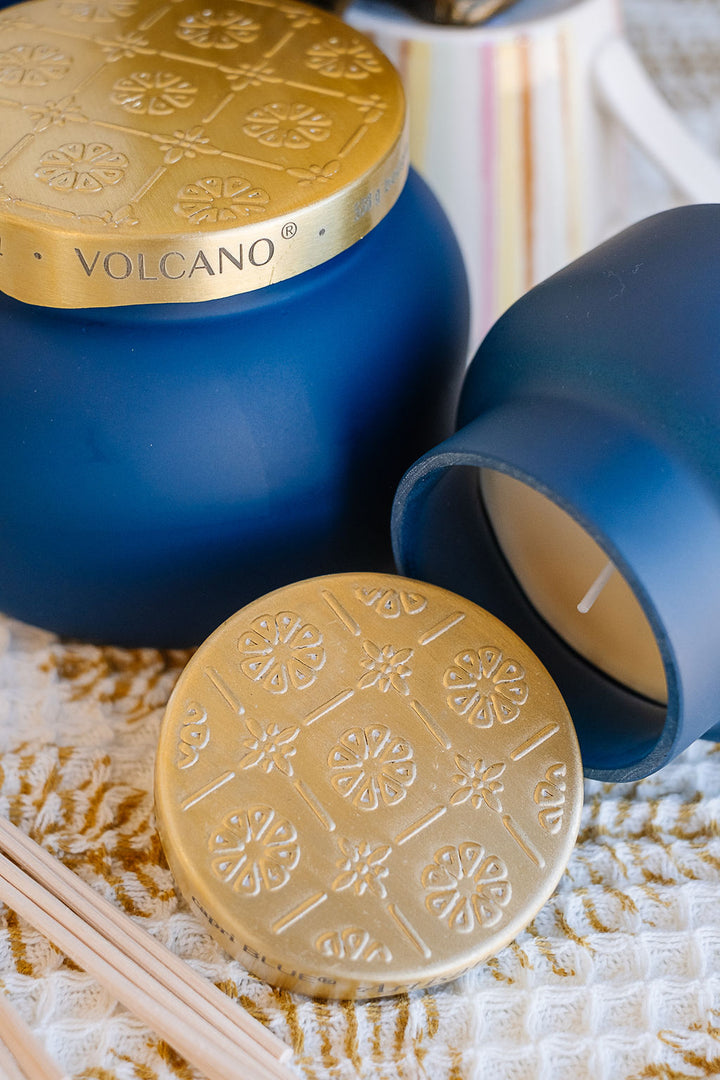 Capri Blue Volcano Artisan Terrazza Velluto Signature Candle