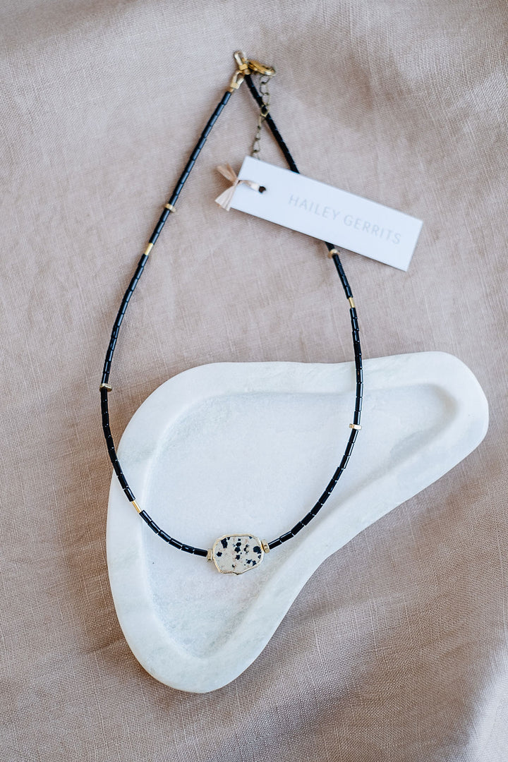 Hailey Gerrits Dalmation Necklace FW25N17
