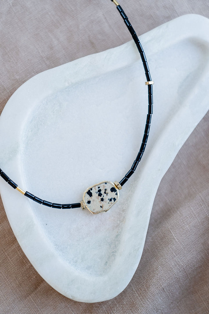 Hailey Gerrits Dalmation Necklace FW25N17