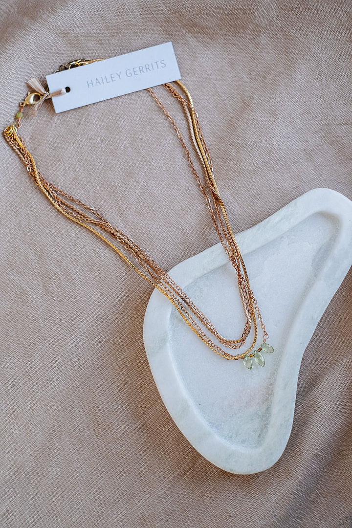 Hailey Gerrits Cora Necklace - Peridot