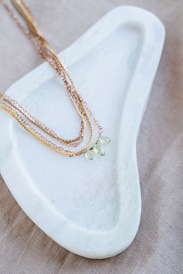 Hailey Gerrits Cora Necklace - Peridot