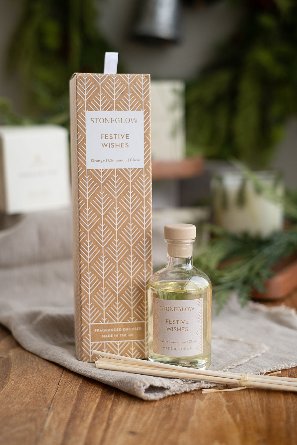 Stoneglow Festive Wishes Diffuser