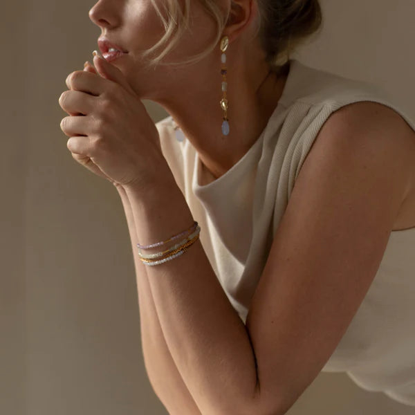 Hailey Gerrits Classic Tallis Freshwater Pearl Bracelet BO5PL