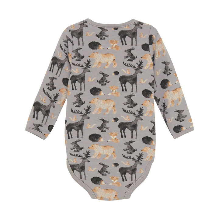Minymo Baby Boy Long Sleeve Bodysuit   114057-1856 **