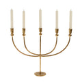 Indaba Revere Gold Candelabra 1-0992