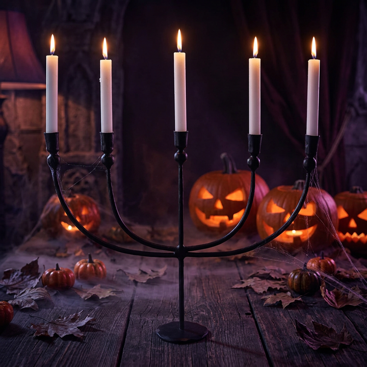 Indaba Revere Black Candelabra 1-0993