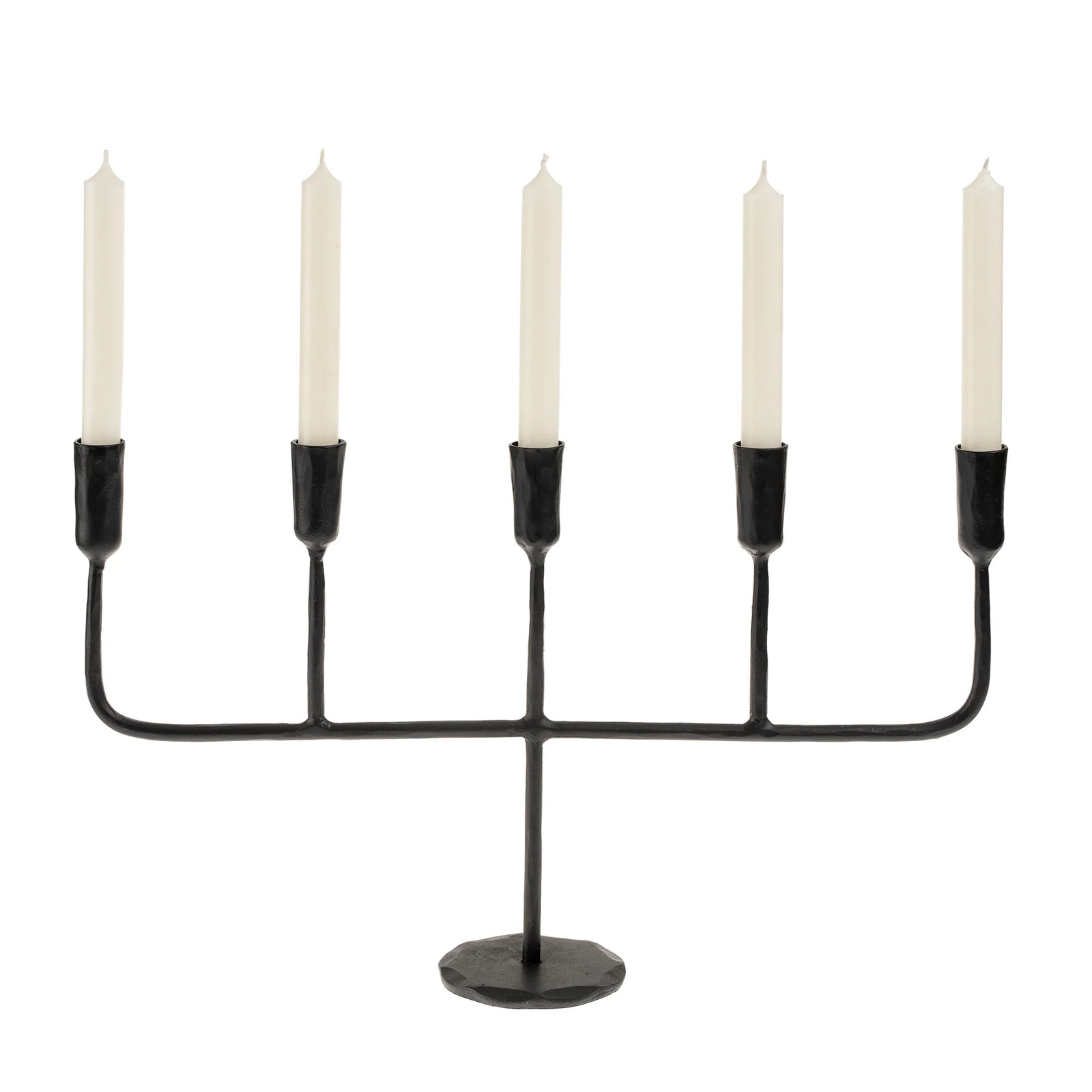 Indaba Luna Black Candelabra 1-0995