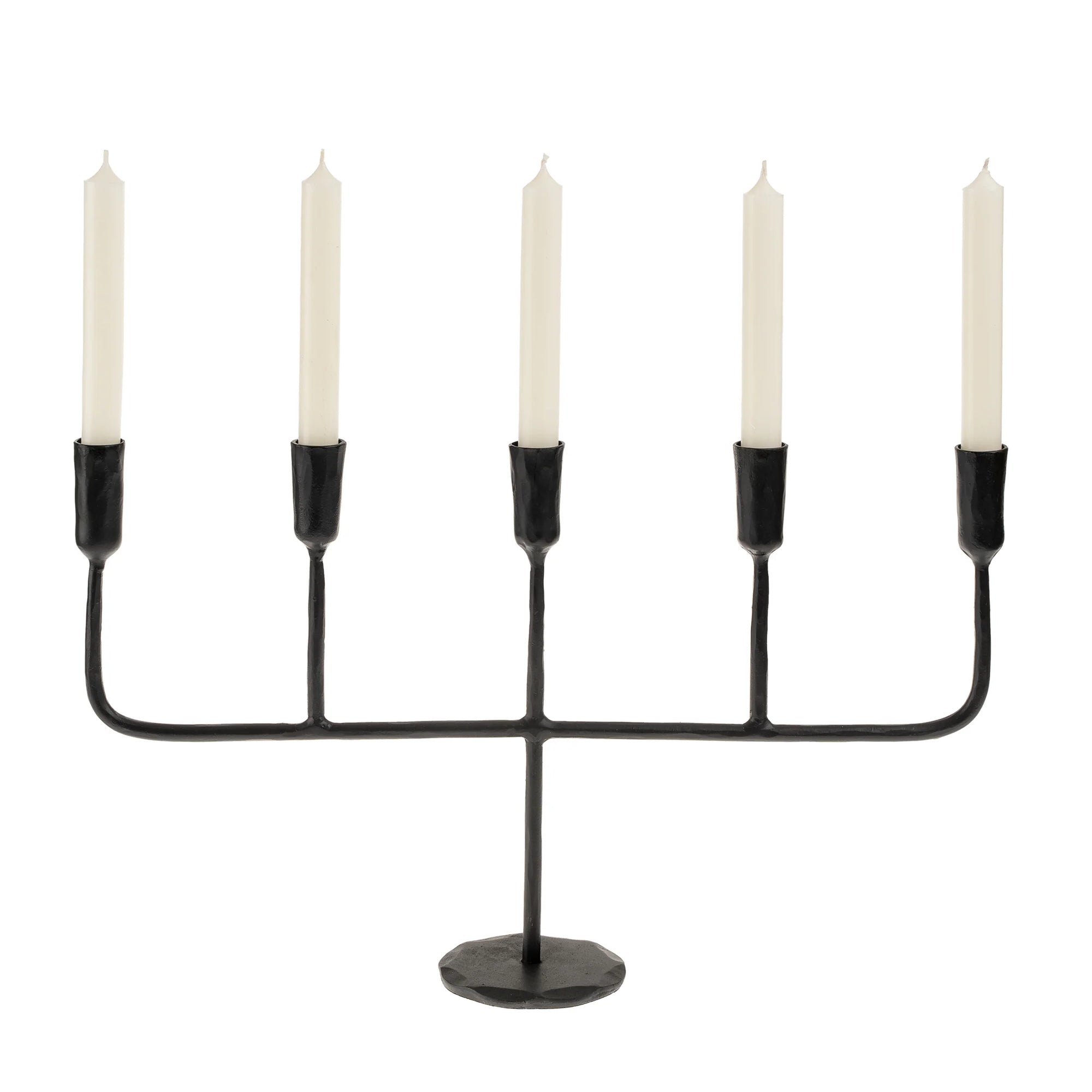 Indaba Luna Black Candelabra 1-0995
