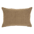 Indaba Lina Linen Cushion   1-1751  Hazelnut