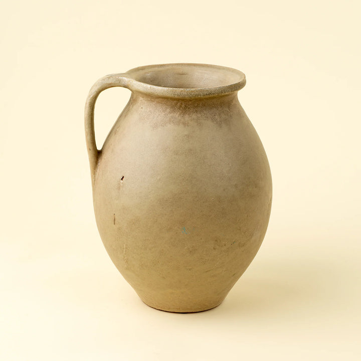 Indaba Rhodes Pitcher Vase 1-2064 Reactive Brown